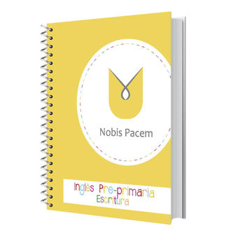 Nobis Pacem Homeschoool Inglés Pre-primaria Escritura