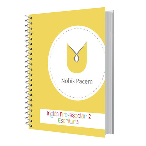 Nobis Pacem Homeschoool Inglés Pre-escolar 2 Escritura
